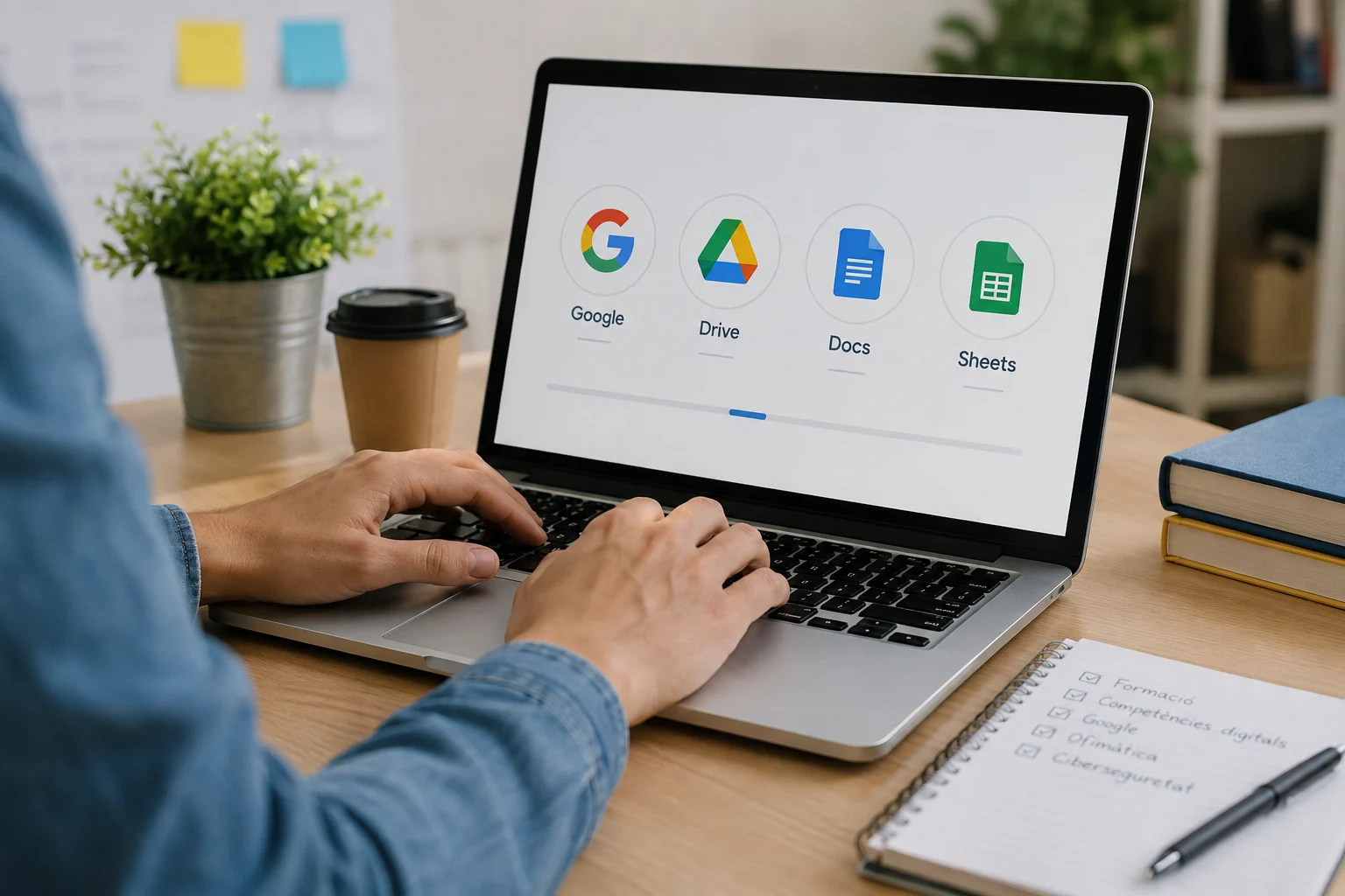Formació pràctica en eines i aplicacions de Google